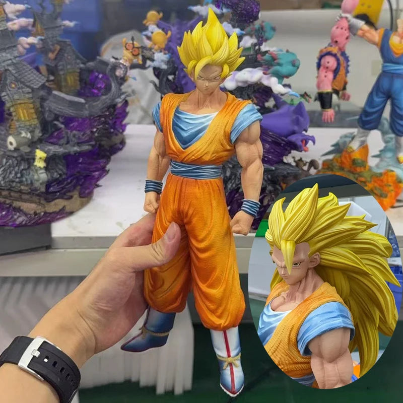 Hot  Goku Figures Dragon Ball Figura Manga Dbz Figurine Gk Statue Model Doll Collectible Anime Toys Boys Gifts