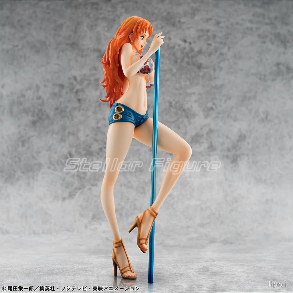 【SF】In Stock MegaHouse POP Limited Edition ONE PIECE Nami 1/8 Scale Figures Model Collection Gift