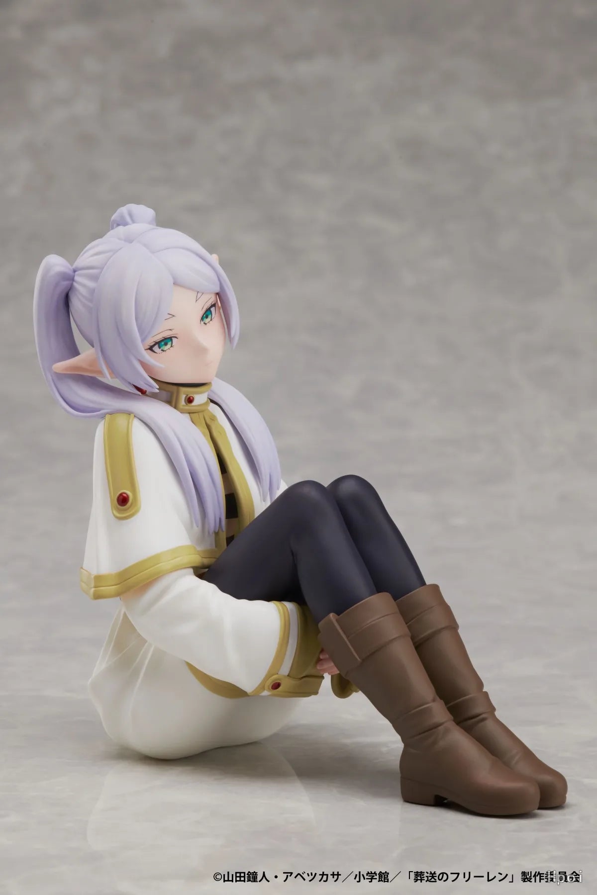 11CM Anime Sousou no Frieren Frieren Noodle Stopper Figure Desktop Decorate Anime Model Toy Gift Aciton Figure Collect 1/7 PVC
