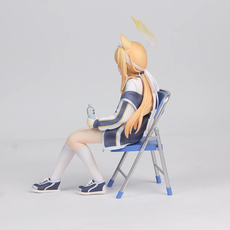 Anime Blue Archive Gymnastics Uniform Girl Iochi Mari Figures Model Toy Static Statue Action Figures Office Desk Ornament Gift