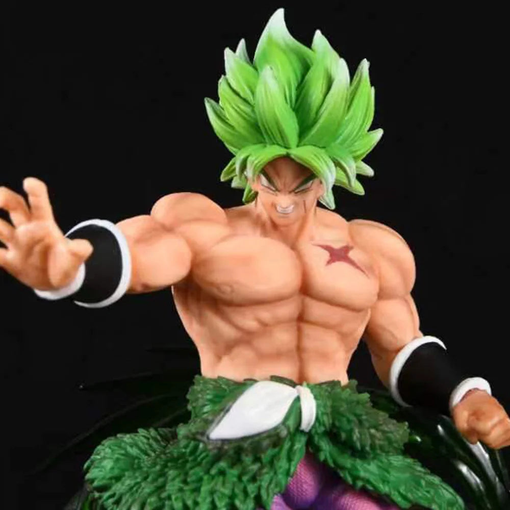 Anime Dragon Ball Figure Broly Figure Super Saiyan Broly Figurine 30cm Pvc Action Figures Statue Collection Model Toy Gifts
