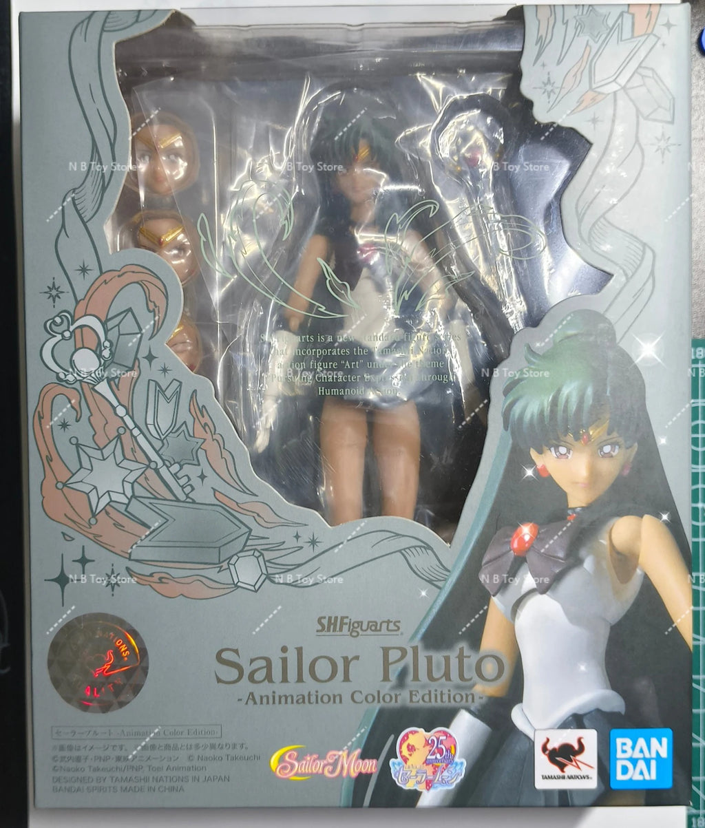 In Stock 100% Original Bandai Japanese Sailor Collar Dress Shf Figuarts Figure Sailor Star Healer Seiya Kou Anime Action Figure