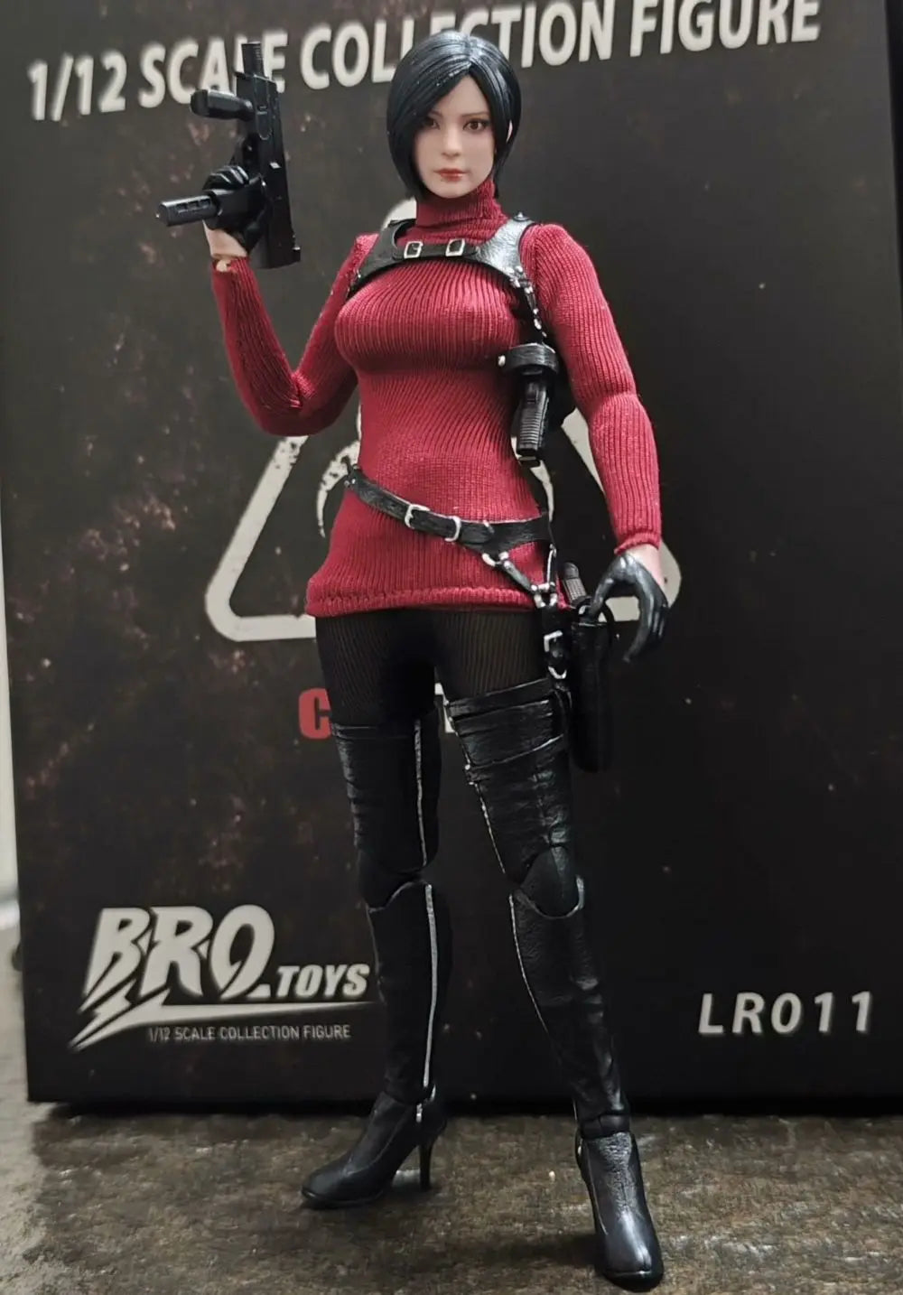 In-stock Brotoys Resident Evill 4 Ada Wong Remake 1/12 Action Figure Model Collectible Gift