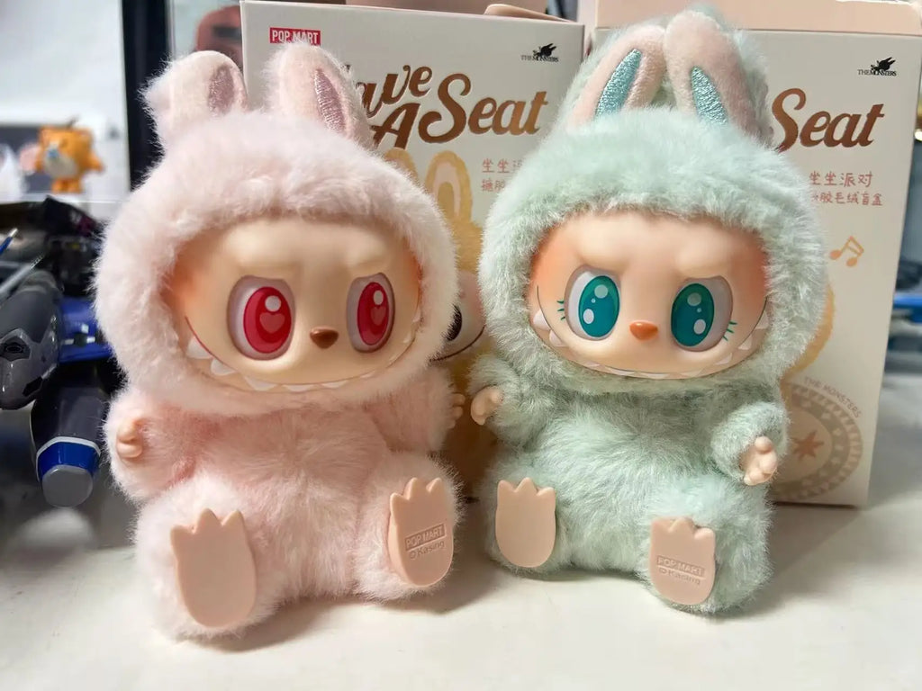 Labubu 2nd Generation Have a Seat Series Blind Box Toy Hot Trendy Collectible Mini Figure Pop Mart Limited Edition Surprise Doll