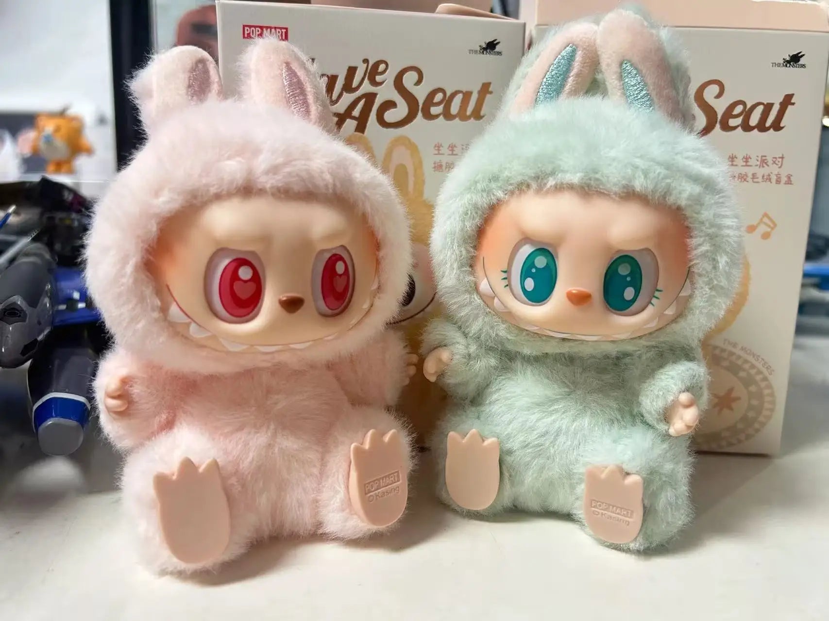 Labubu 2nd Generation Have a Seat Series Blind Box Toy Hot Trendy Collectible Mini Figure Pop Mart Limited Edition Surprise Doll