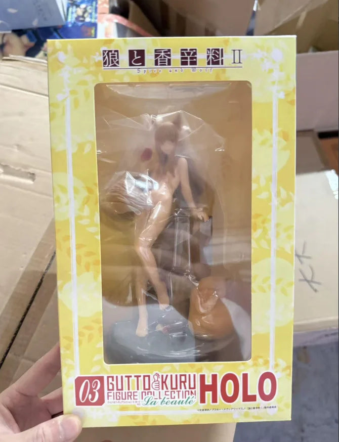 Anime  Figures Girl Spice and Wolf Holo PVC Action Figure 18 ± for Adult Collectible Model Halloween Christmas Gift Toy HG