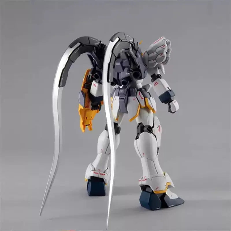 Bandai Genuine GUNDAM MG Action Anime Figure EW Sandrock Gundam Assemble Toy for Boys Girls Kids Gift Collectible Model
