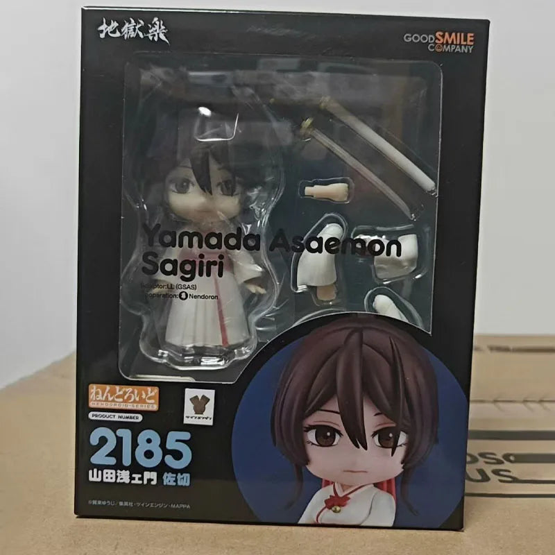 In Stock GSC Original Box Nendoroid Gabimaru Yamada Asaemon Sagiri Anime Action Figure Model Gift for Kid Foam Box Packaging