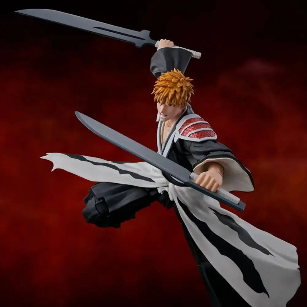 New Shinigami Anime Figure Kurosaki Ichigo Action Figures Bleach  The Thousand Year Blood War Kurosaki Ichigo Statue Model Toys