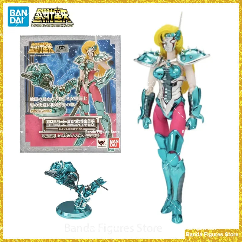 Original BANDAI SAINT CLOTH MYTH Chameleon Jenny In Stock Anime Action Collection Figures Model Toys