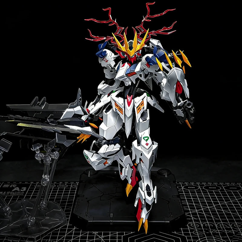 MG 1/100 Fenrir Wolf King Assembly Model Kit High Articulation Mecha Action Figure With Water Decals Collect Model Toy Boys Gift