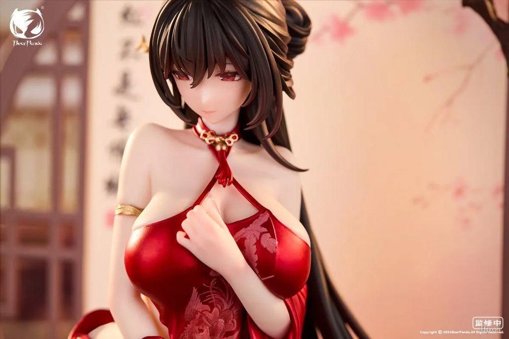 -In Stock Original BearPanda Chinese Style Series 1/6 Anniversary Model: Luohong  Anime Model Figure Collection Gift