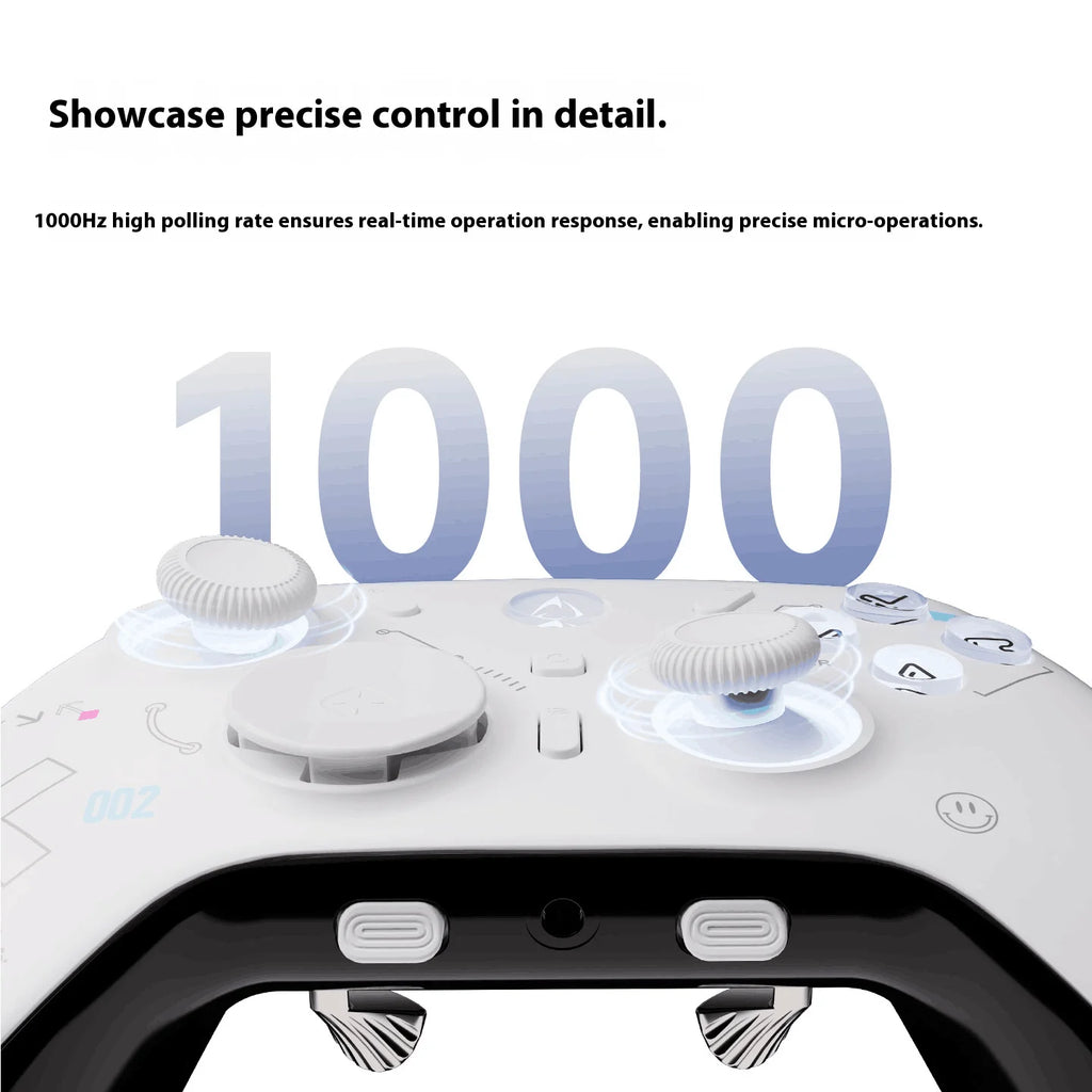 ATK Tomahawk Wireless Game Controller Tri-Mode 1000Hz Return Rate Gampad for Switch2 Pc XBox NS2 Android IOS Hall Rocker/Trigger