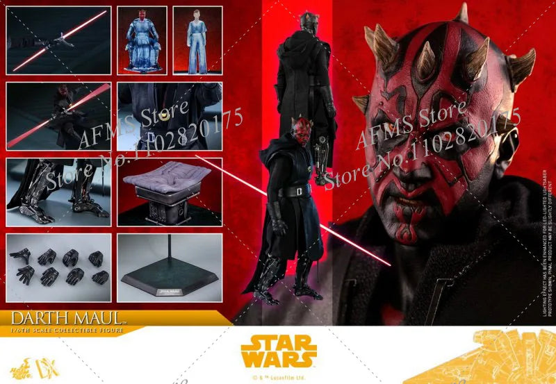 HT HotToys 1/6 DX18 1/6 Scale Collectible Figure Darth Maul Solo：A Star Wars Story Full Set 12" Men Soldier Action Figure Model