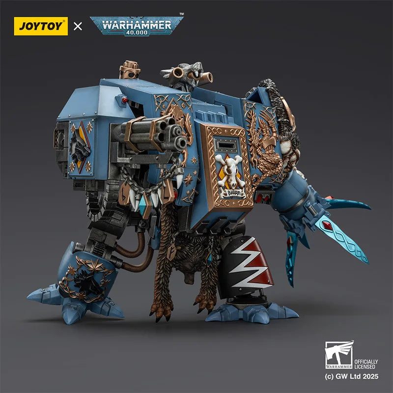 Joytoy Dark Eldar Hammer 40k Space Wolves Bjorn the Fell-Handed Mecha Movable Model Action Figure Collectible Toy for Adults