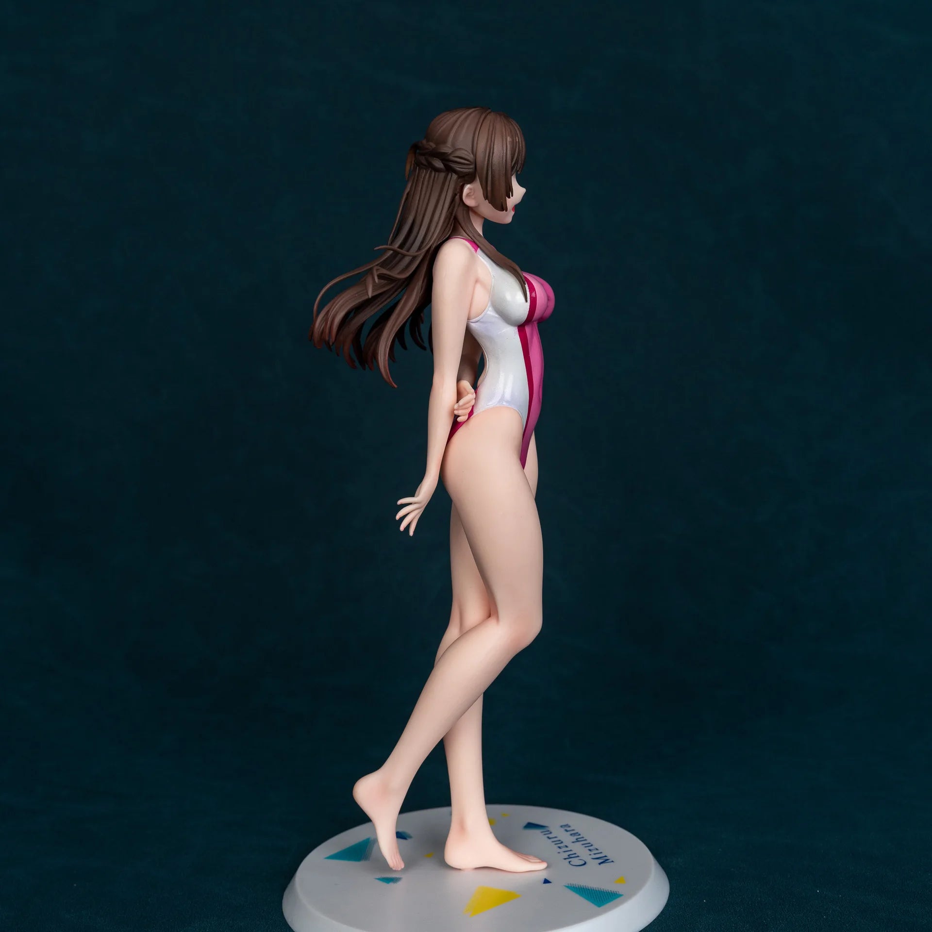 26cm Anime swimsuit Ichinose Chizuru standing posture Action Figure PVC Model statue Toys doll Desk Decor Collectible Gift boxed