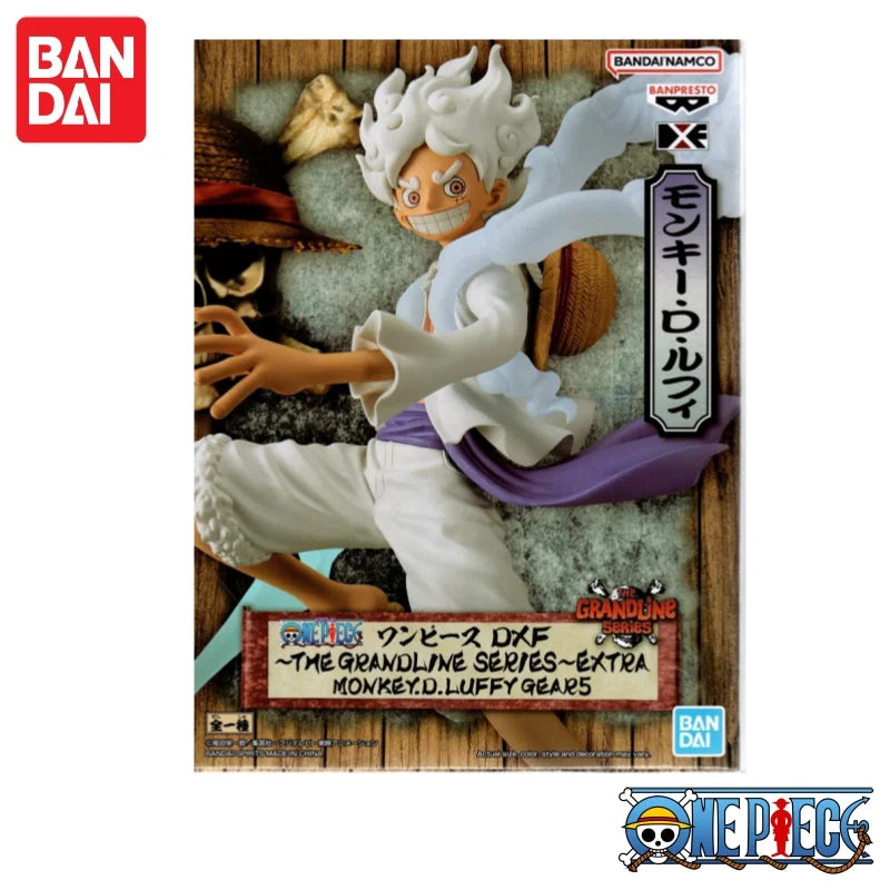 Auf Lager Original Bandai One Piece Banpresto Koa Künstler Luffy King Gear 5 Anime Figuren Modell Dekoration Spielzeug Ornament Geschenk