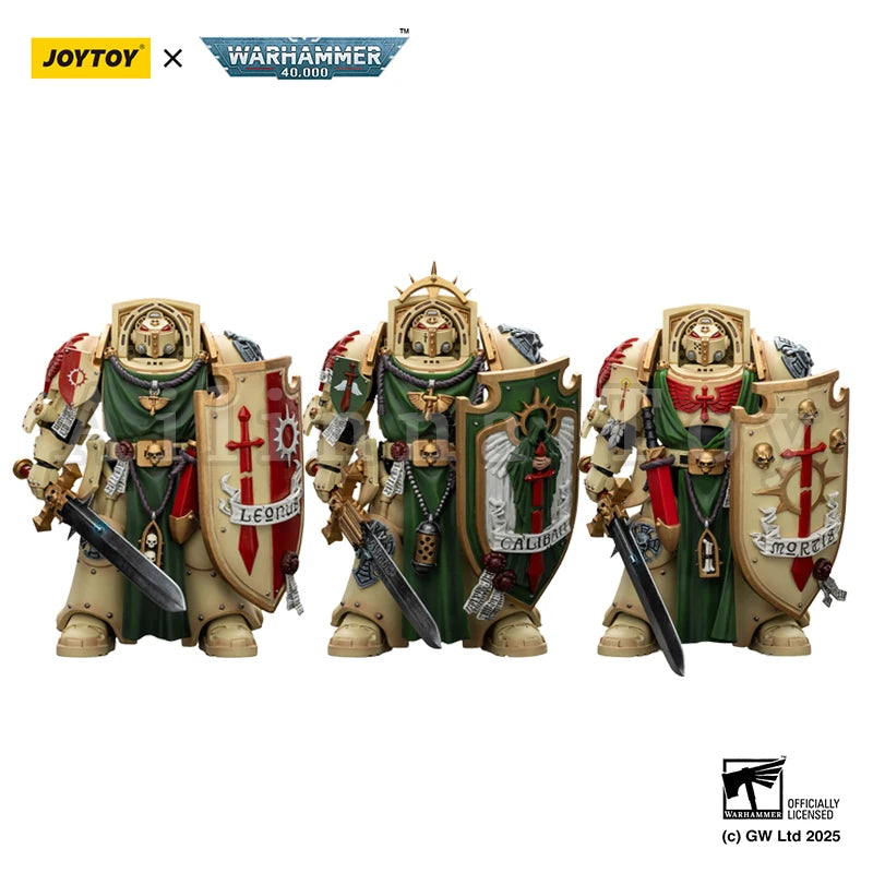 JOYTOY 1/18 Action Figure 40K Dark Angels Deathwing Knight Anime Model Toy Gift