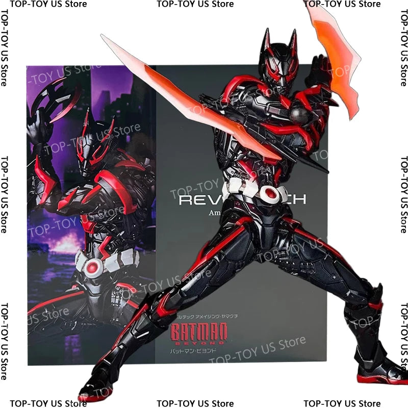 Kaiyodo Revoltech AMAZING YAMAGUCHI Batman Beyond Batman Ver. 1/12 Scale PVC Anime Action Figures Model Collection Toy