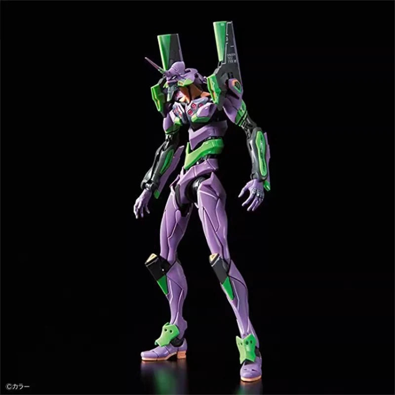 Bandai Evangelion Model Kit RG EVA Unit 00 02 Mark 06 03 Action Figure Building Kit Collectibles Anime Figures Toys For Boy Gift