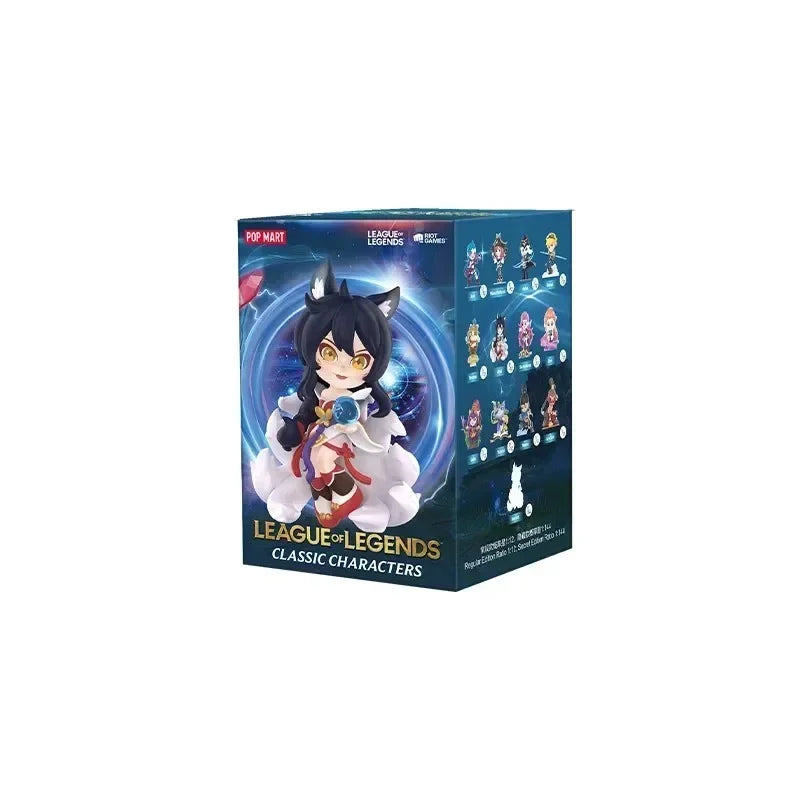 POP MART The League of Legends Classic Character Series Blind Box Toys Kawaii Anime Action Figure Surprise Mystery Box Doll Gift