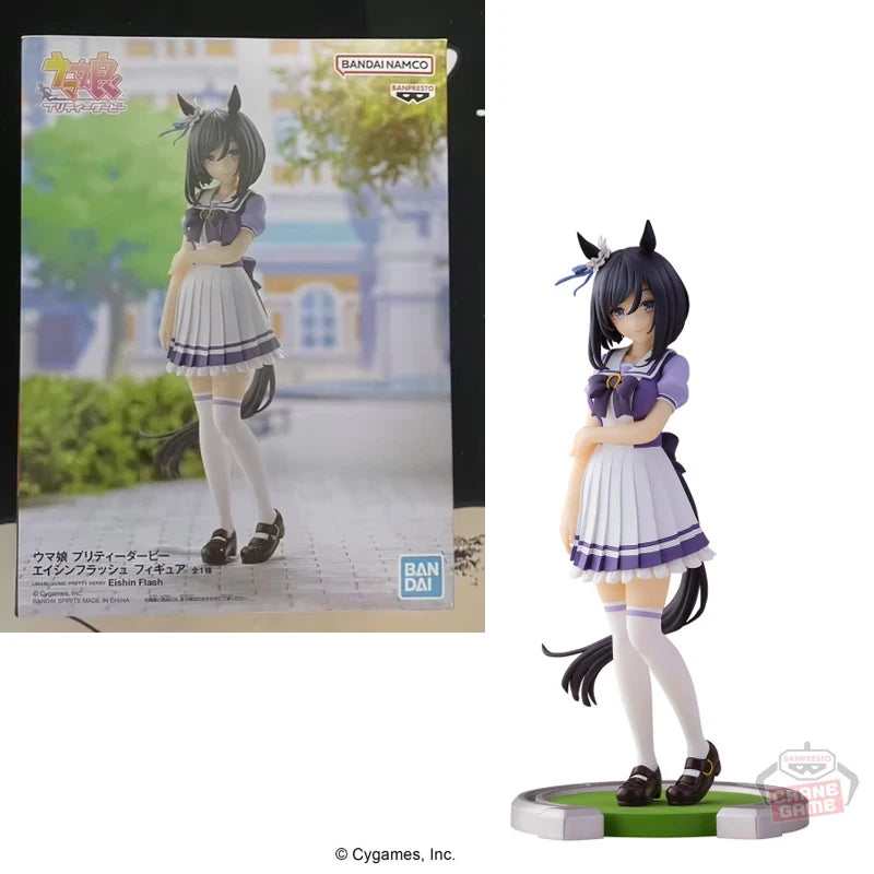 Fast Shipping Bandai Anime Pretty Derby BANPRESTO Special Week Rice Shower Silence Suzuka Tokai Teio Original Model Toys Figure