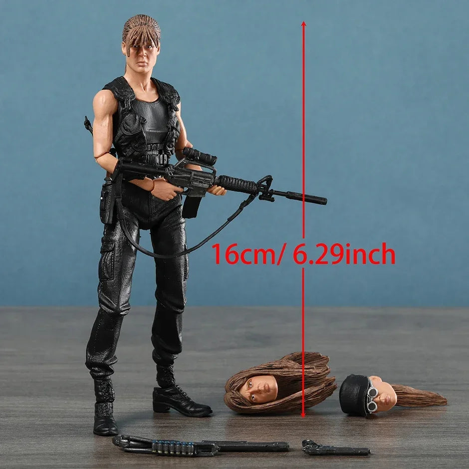 NECA Terminator 2 Sarah Connor Ultimate Model Figurals Brinquedos Action Figure