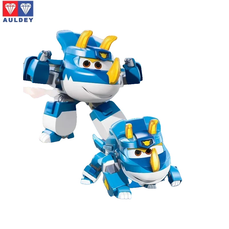 Genuine Auldey Super Wings Series, Pointy Dino Giant Transforming FirefighterKids Educational Robot Toy Kids Interactive Toy Set