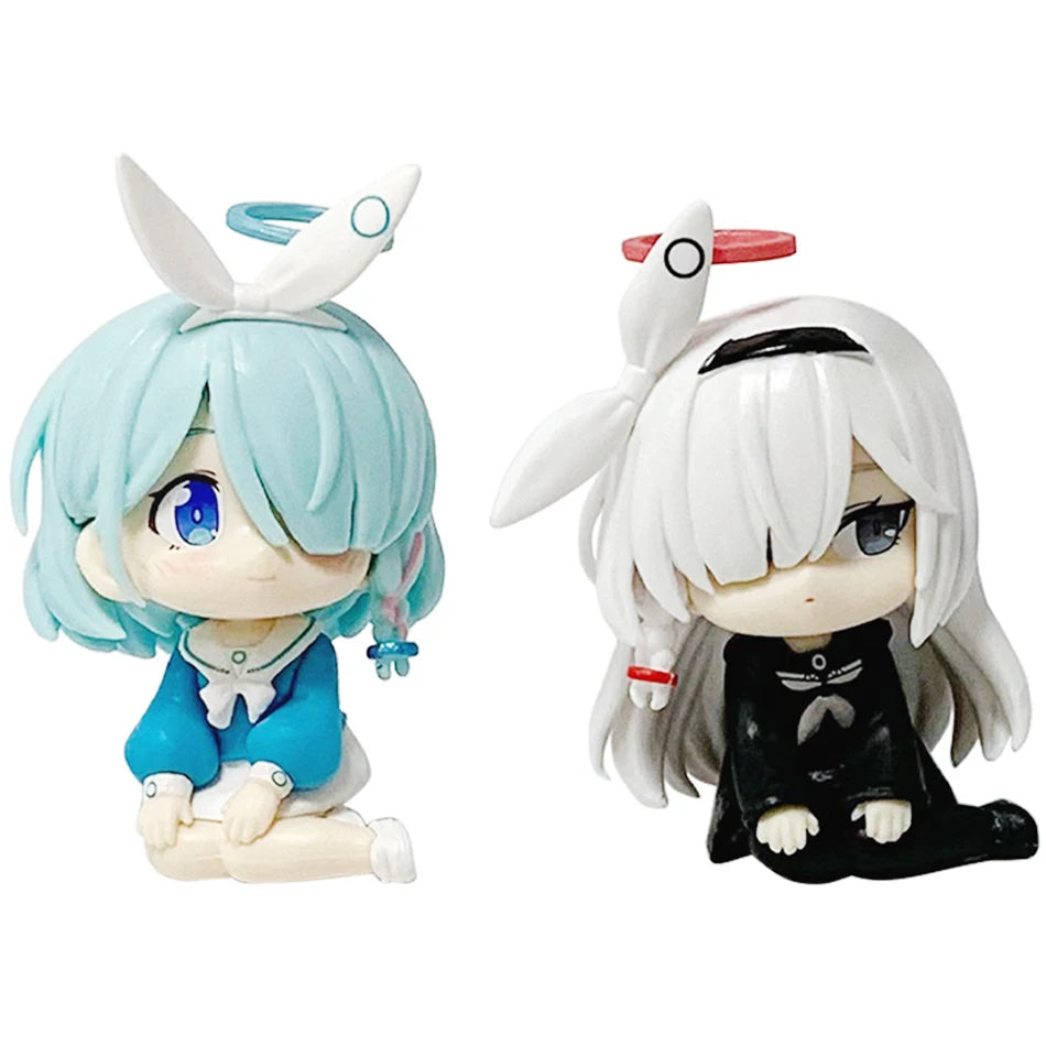 In Stock Blue Archive Plana Arona Figure PVC Anime Collect Anime Characters Ornaments Cute Cartoon Festival Christmas Gift