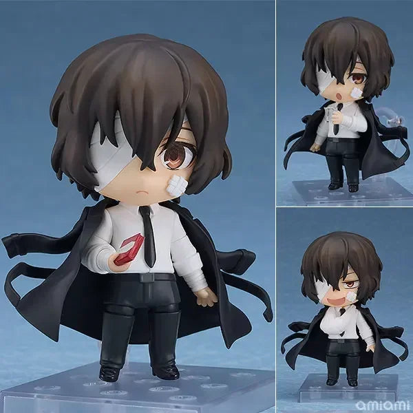 20cm Bungou Stray Dogs Nakahara Chuuya Anime Figure Dazai Osamu Action Figure Edogawa Rampo Figurine Collectible Model Doll Toys