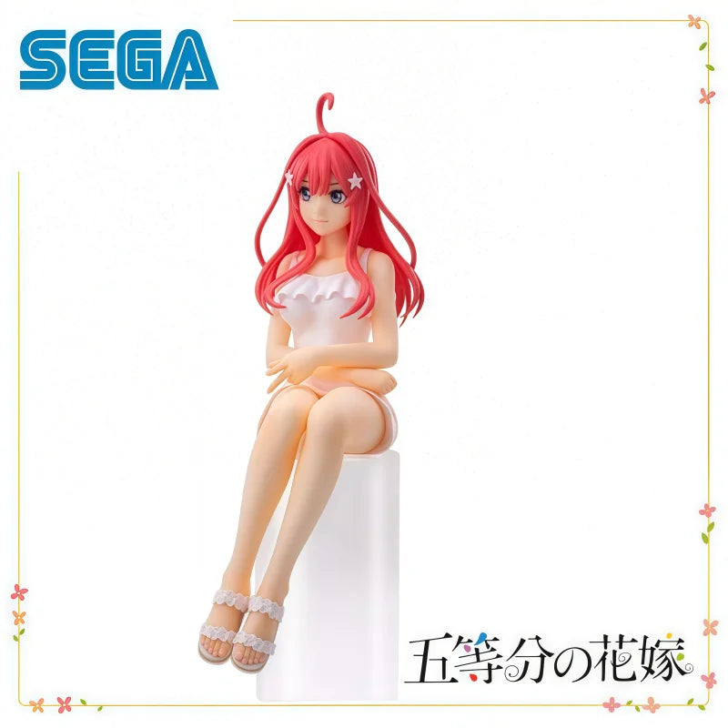 In Stock 100% Original SEGA The Quintessential Quintuplets Nakano Itsuki Action Figure Model Doll Brand New Boexd Garage Toys