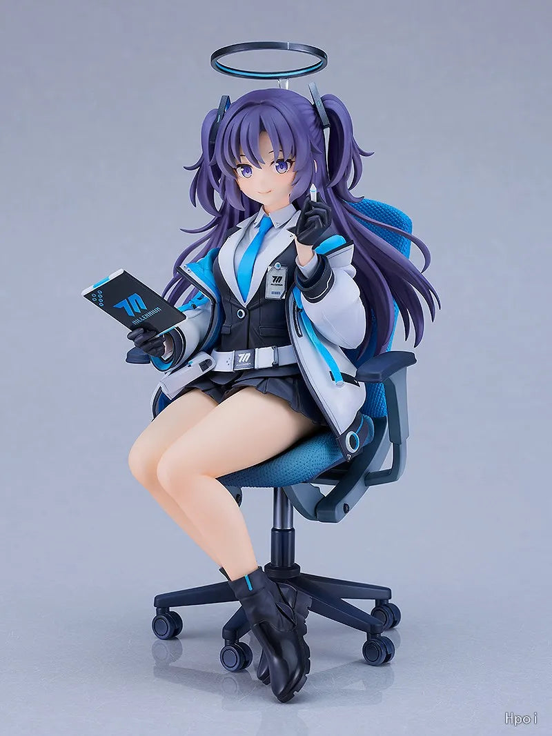 【In Stock】Original GSC Blue Archive Hayase Yuka Accounting Daily Routine 1/7 Scale Figure Ornament Model