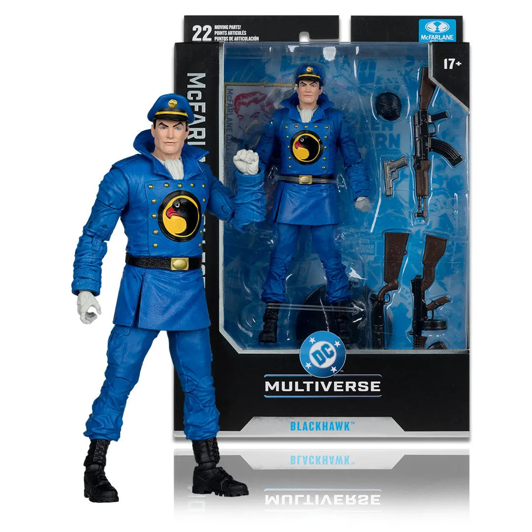 McFarlane Toys Elongated Man Darkhawk Professor Pyg Cosmic Boy 7in Figure Action Collector Edition DC Multiverse Model Doll