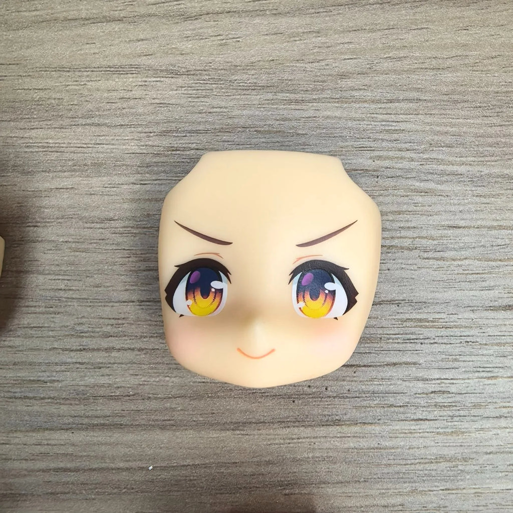 chunriyeqiong GSC Clay Man OB11 doll universal replacement face expression doll accessories