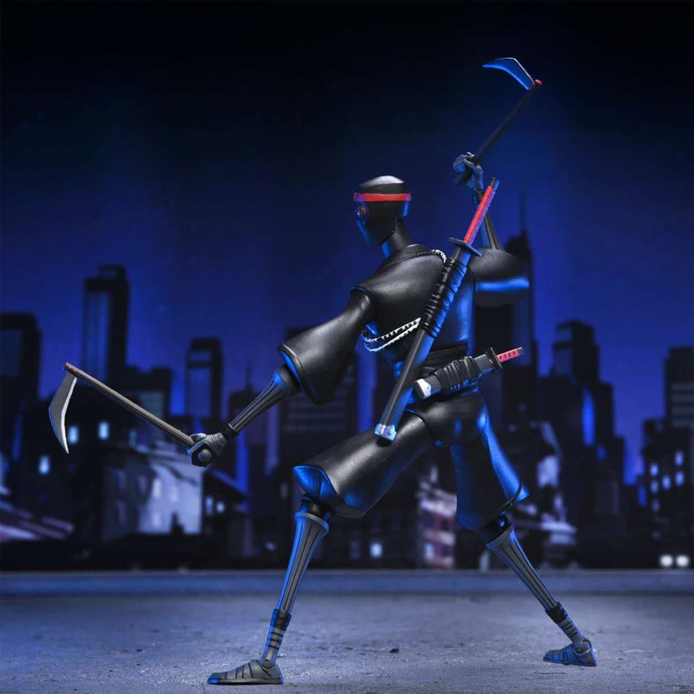 NECA Teenage Mutant Ninja Turtles - Ultimate Foot Soldier 7” Scale Action Figure Model Doll Garage Kit