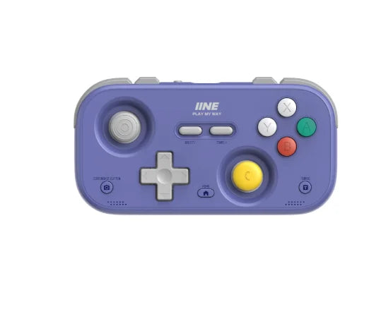 IINE Retro Card Game Controller Portable Switch2 mini handle Hall Joysticks 1000Hz Recessed Joystick Designed Customizable Gifts