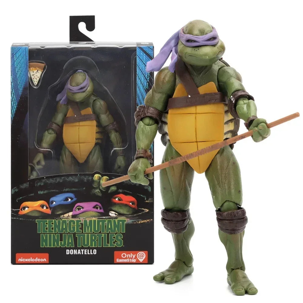 Ninja Turtle Anime-Actionfigur Neca 1990 Filmversion Limitierte Auflage, PVC-Zustand, zum Jubiläum präsentiert