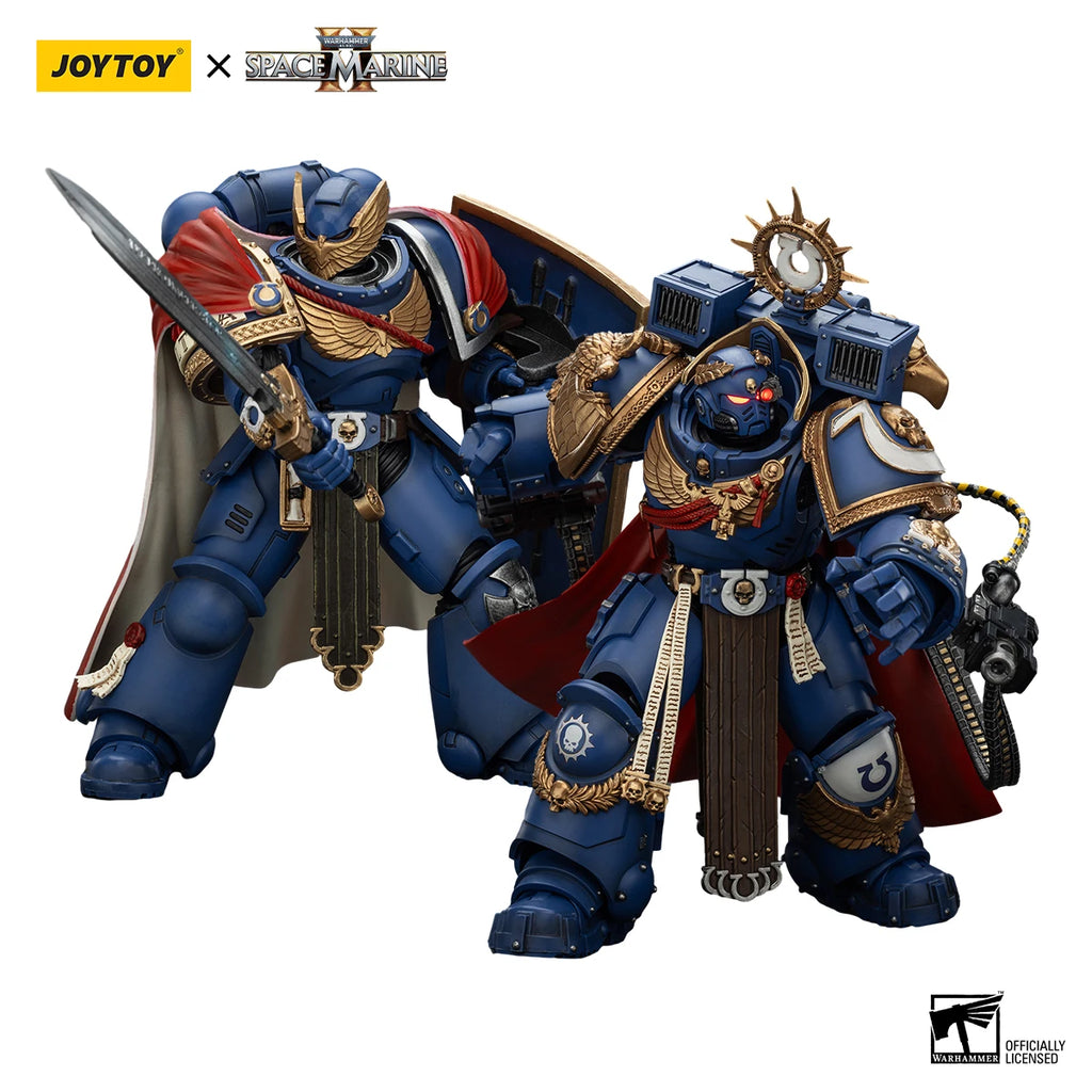 JOYTOY Warhammer 40K 1/18 Action Figure Ultramarines Marneus Calgar Victrix Honour Guard Anime figures Toys Model