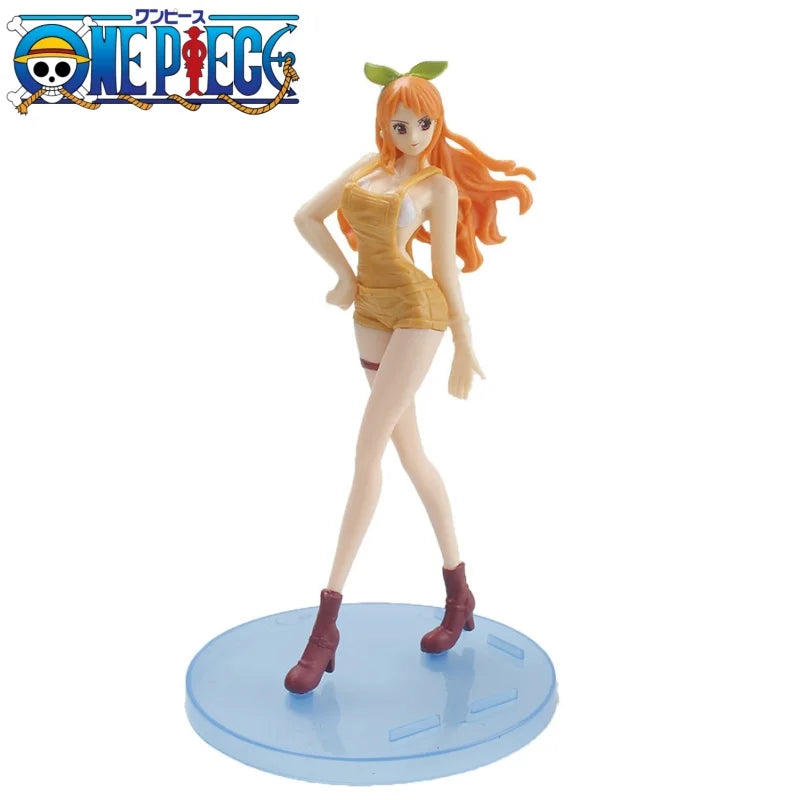 17 см One Piece Figures Nami Figurine PVC Statue Manga Model Doll Collection Room Decoration Gifts