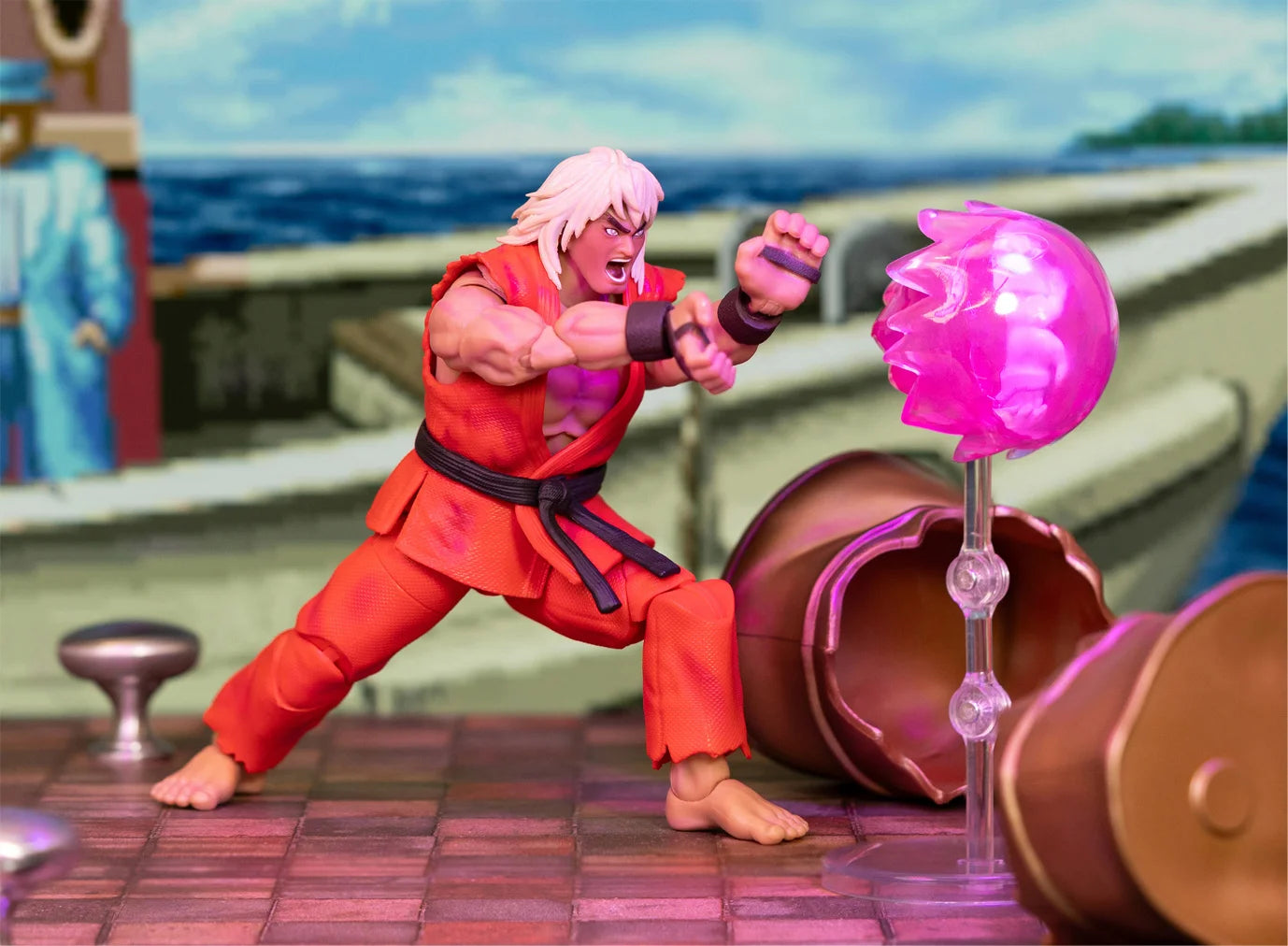 In Stock limited edition JADA TOYS SF Violent Ken Evil Ryu Pink Chun-Li Movable Model Game Anime Figures Model Toys
