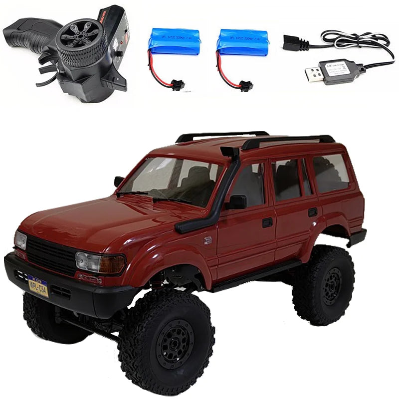 RC Trucks 4x4 Offroad c54-1 RC Rock Crawler 4x4 1/16 LC80 RC Offroad Auto RC Pickup Fernbedienung Offroad Auto