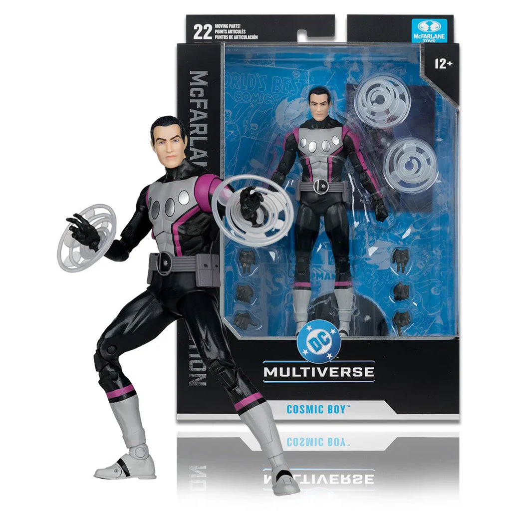 McFarlane Toys Elongated Man Darkhawk Professor Pyg Cosmic Boy 7in Figure Action Collector Edition DC Multiverse Model Doll
