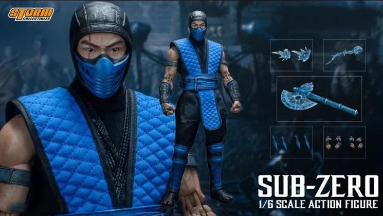 DCMK10 Storm Toys 1/6 Soldier Sub-Zero Full Set 12'' Action Figure Model Toy In Stock