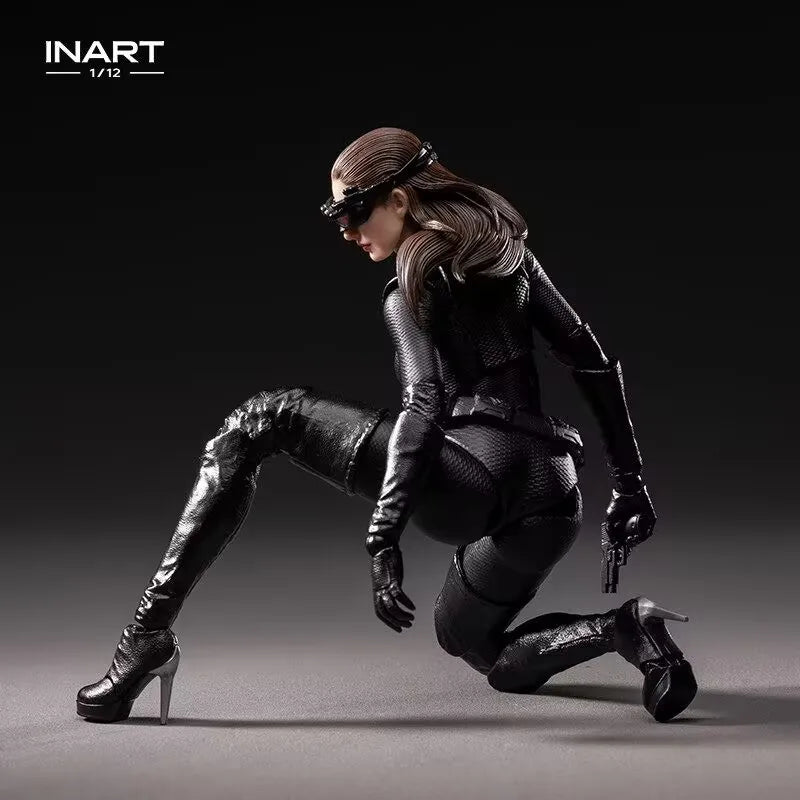In Stock Inart Catwoman Selina Kyle Figure 1/12 Movability Model Toys The Dark Knight Rises Action Figures