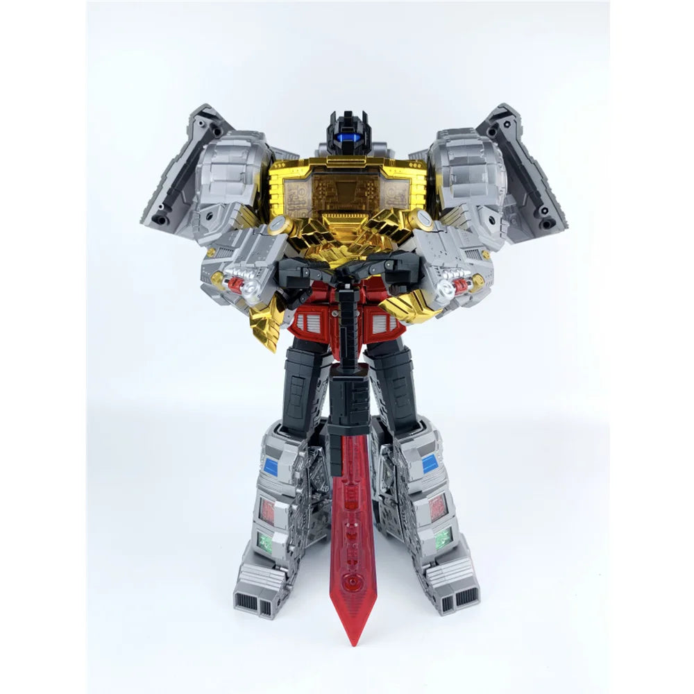 Gigapower GP HQ01R HQ-01R Superator Grimlock Masterpiece Chrome Version HQ-05R Swoop Action Figure With Box