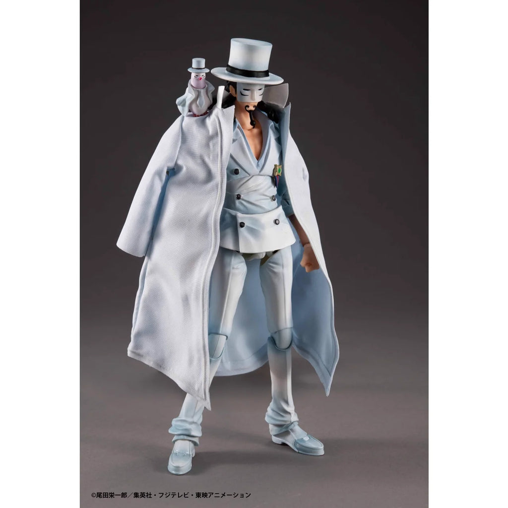Original MegaHouse One Piece Hattori Rob Lucci Variable Action Heroes Ver. 1.5 Anime Figure Toys PVC Model Collection