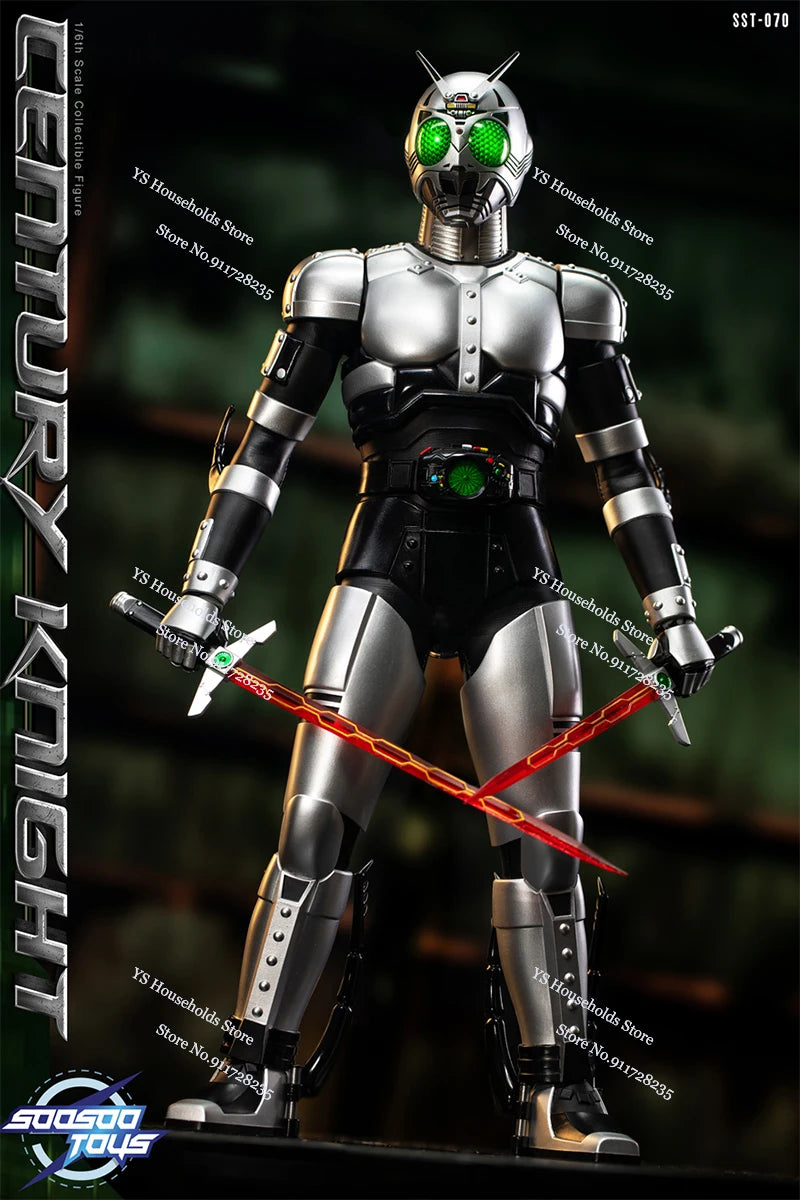 Soosootoys SST-070 1/6 Shadow Moon Kamen Rider Action Figure SST-071 Century Knight Red Ninja Delicate 12" Soldier Model Gifts