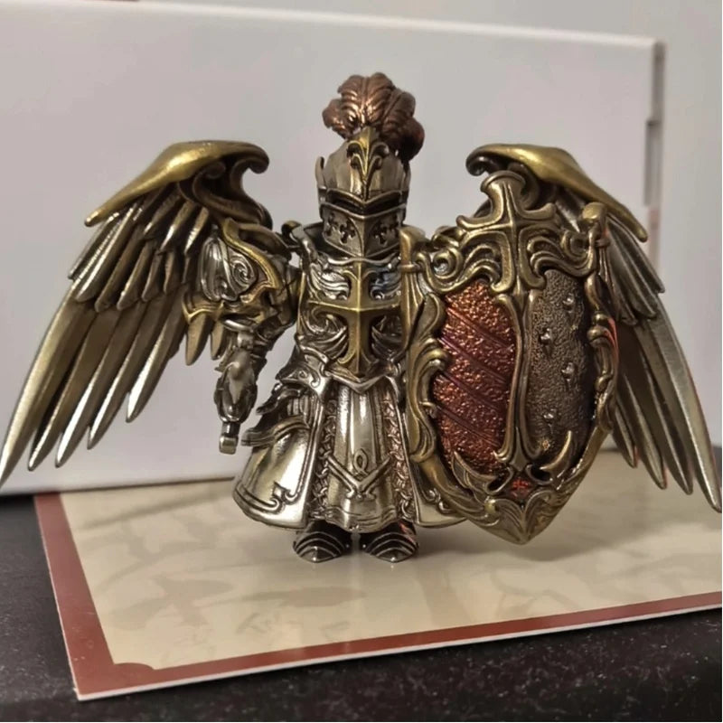 Paladin Metal Toy Crusader Figure Model Magnetic Detachable Desktop High-End Decorative Ornaments Figure Gift For A Few Days