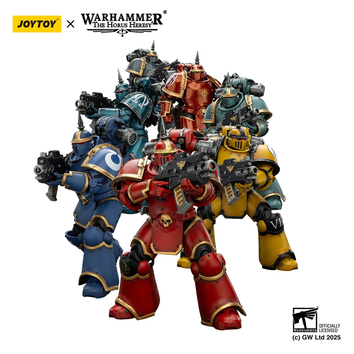 JOYTOY "The Horus Heresy" 1/18 Action Figures Space Wolves Blood Angels Imperial Fists MK lll Tactical Legionary
