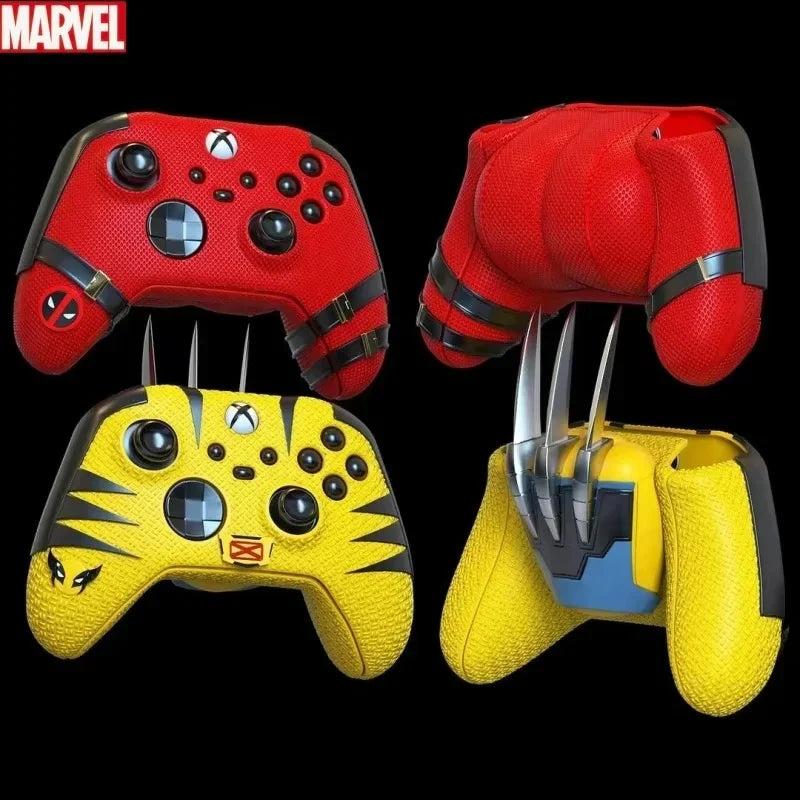 Hot Deadpool Game Controller Cover Wolverine Hard Shell Handle Sleeve Fit For Xbox Anime Periphery Boys Birthday Gift Movie Prop
